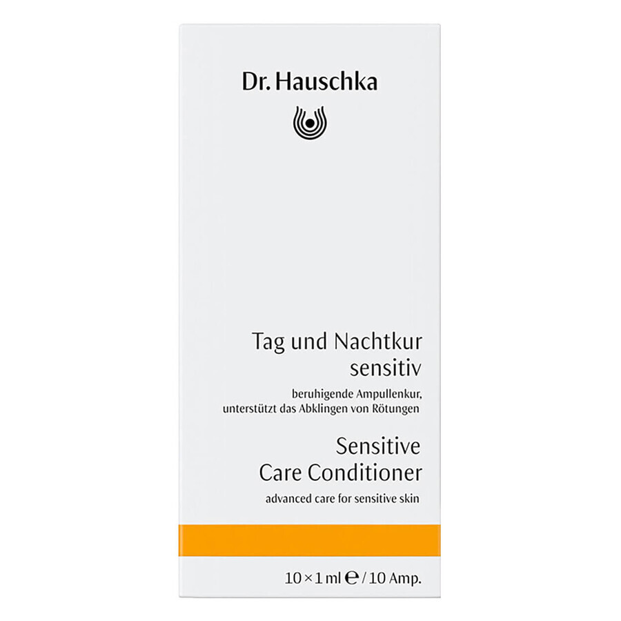 Dr Hauschka, traitement en ampoules pour les peaux sensibles, 10 pièces