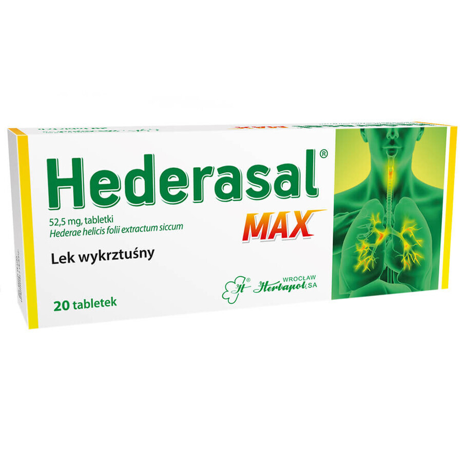 Shop Hederasal Max, 20 Tabletten Hederasal Max, 20 Tabletten