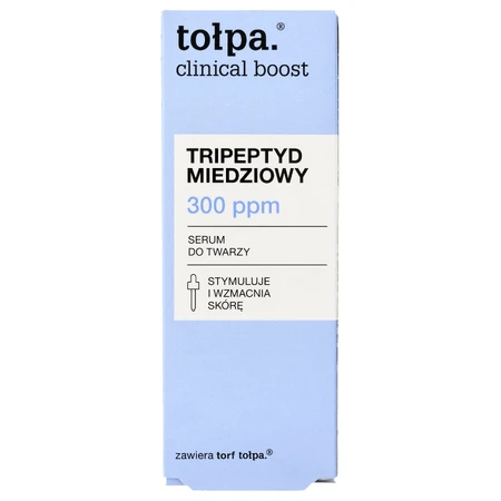 Tołpa Clinical Boost, sérum facial, tripéptido de cobre, 30 ml