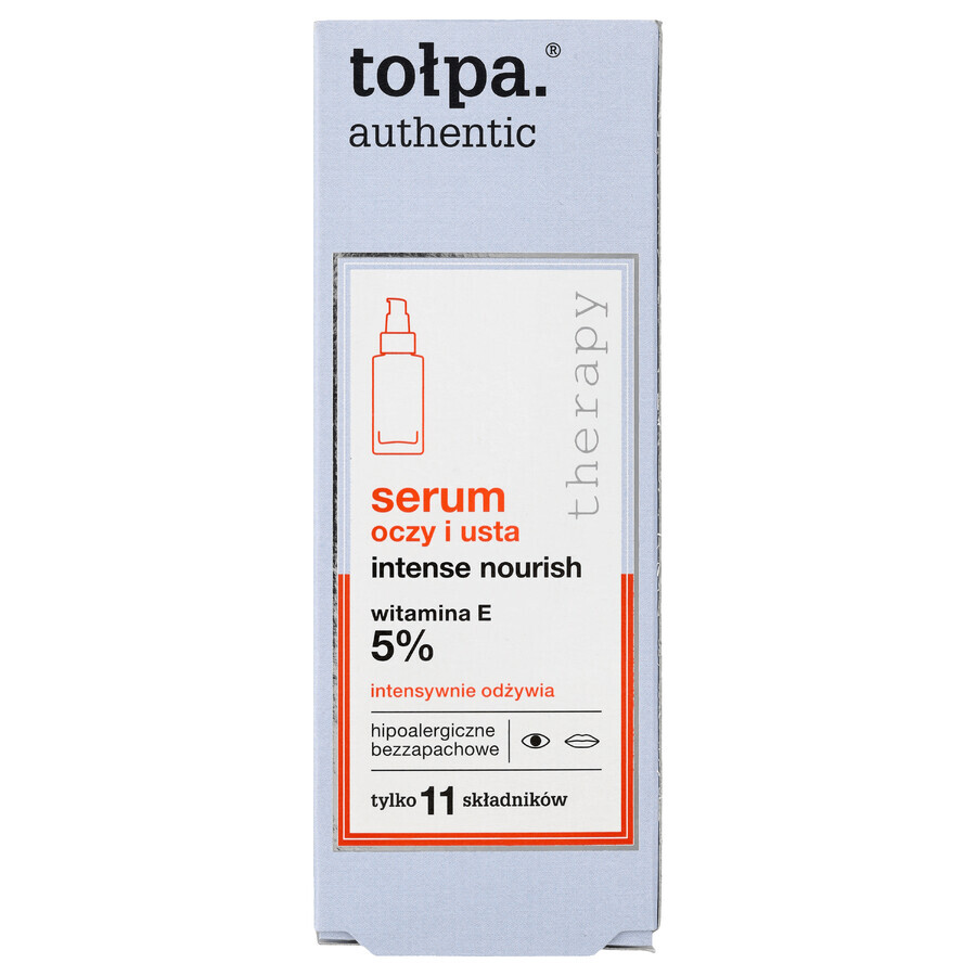 Tolpa Authentic Intensive Nourishing Therapy Eye and Lip Serum 30ml