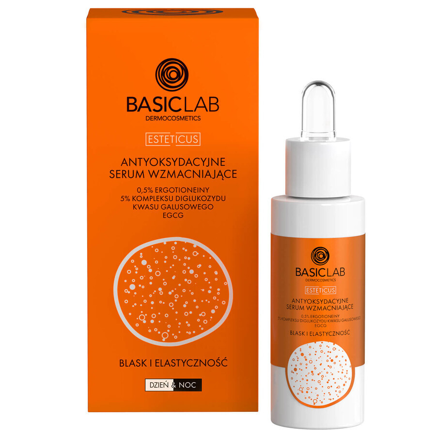 BasicLab Esteticus, sérum raffermissant antioxydant, 0,5% ergothionéine, 30 ml
