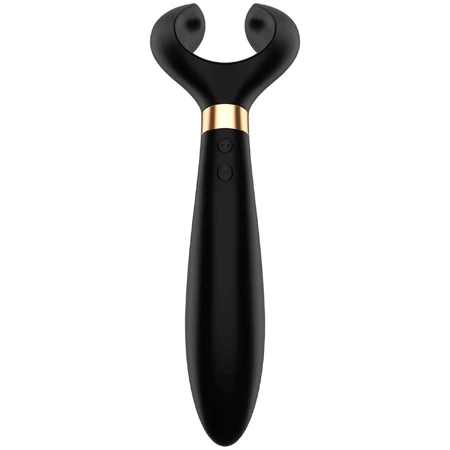 Satisfyer Endless Fun, vibrador multifunción, negro