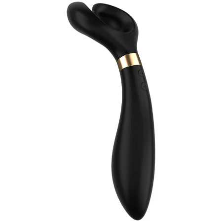 Satisfyer Endless Fun, vibrador multifunción, negro