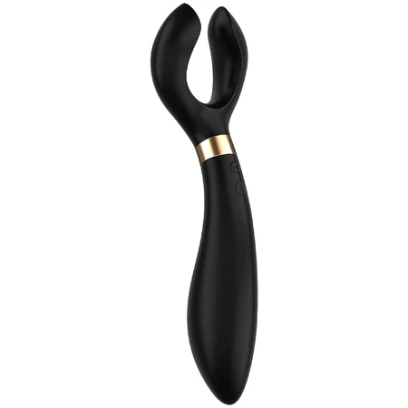 Satisfyer Endless Fun, vibrador multifunción, negro