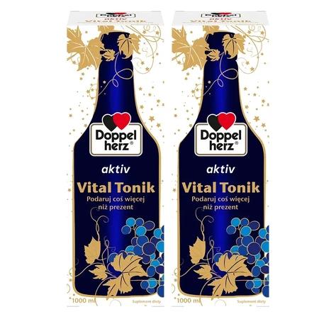 Doppelherz Aktiv Vital Tonic Set, 2 x 1000 ml