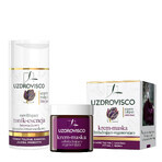 Uzdrovisco Frumusețea care nu dispare niciodată Set Black Tulip Intense, mască-cremă, 50 ml + esență tonică, 150 ml Uzdrovisco Frumusețea care nu dispare niciodată Set Black Tulip Intense, mască-cremă, 50 ml + esență tonică, 150 ml