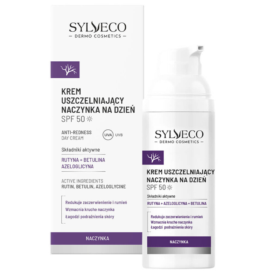 Sylveco Dermo Naczynka Set, Haarsäurepeeling, 30 ml + haarversiegelnde Tagescreme, SPF 50, 50 ml + Mizellenlotion, 400 ml für 1 Penny