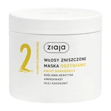 Ziaja Planta Nutritiva Flor de Plátano, mascarilla, cabello dañado, 350 ml