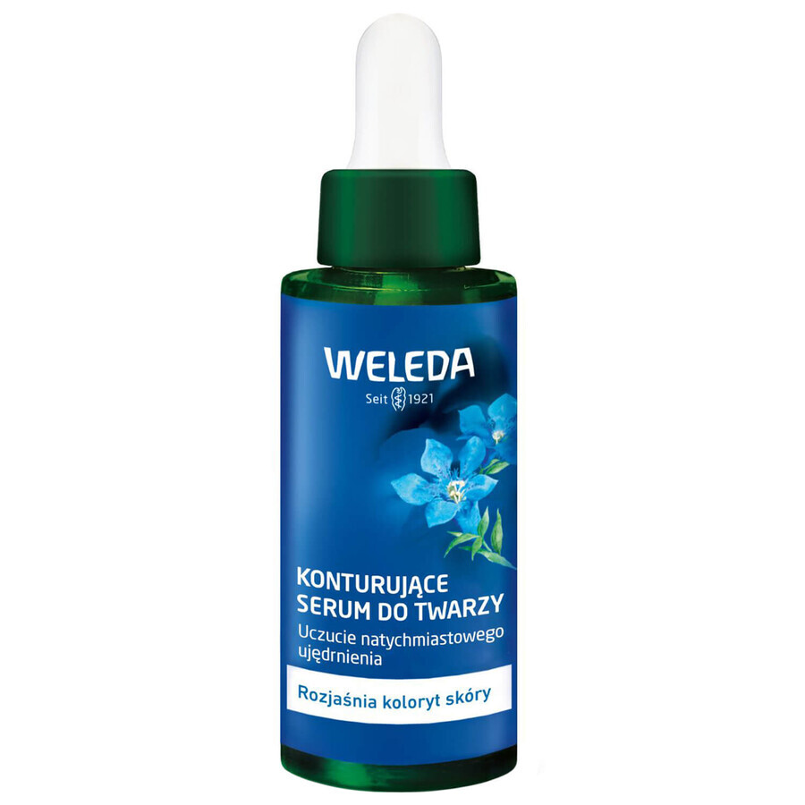 Weleda sérum contour du visage à la gentiane et à l'edelweiss, 30 ml