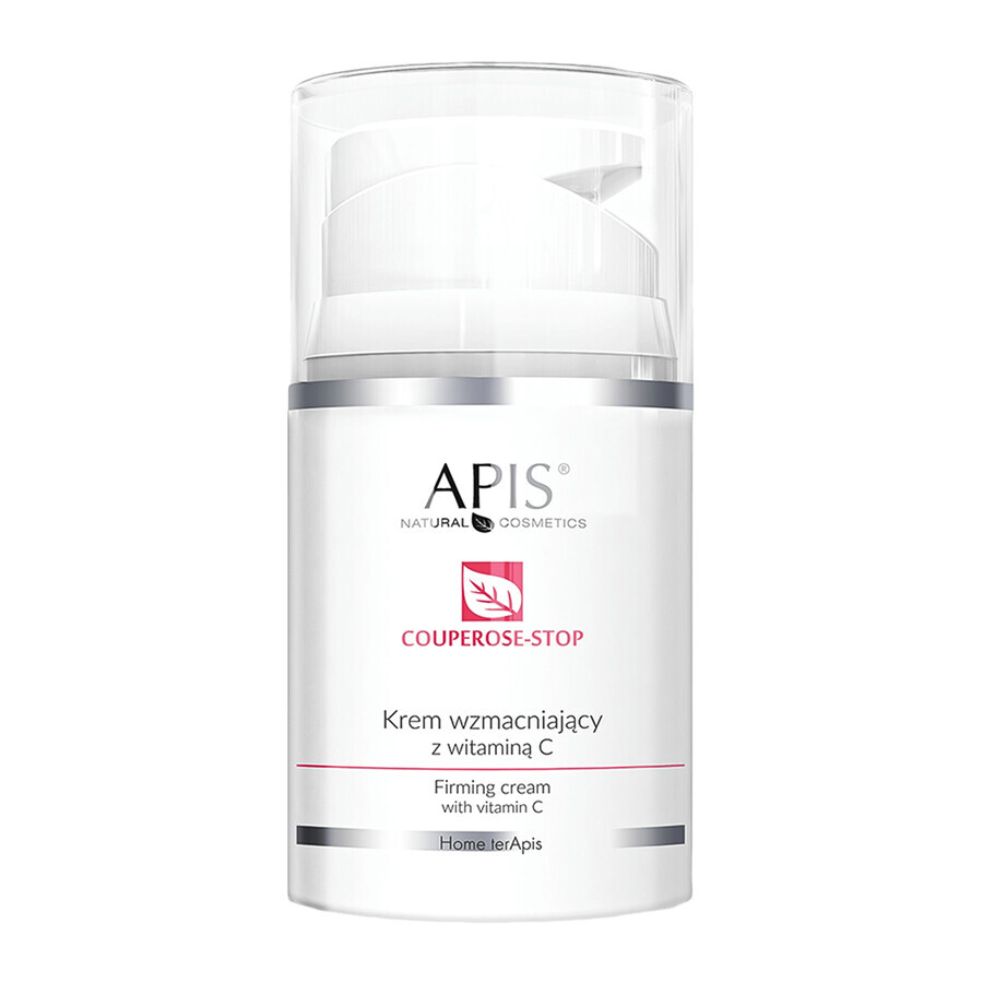 Apis Home Terapis set, mist met rozenwater, 150 ml + verstevigende crème met vitamine C, vasculaire huid, 50 ml + mandarijn douchegel, 50 ml gratis