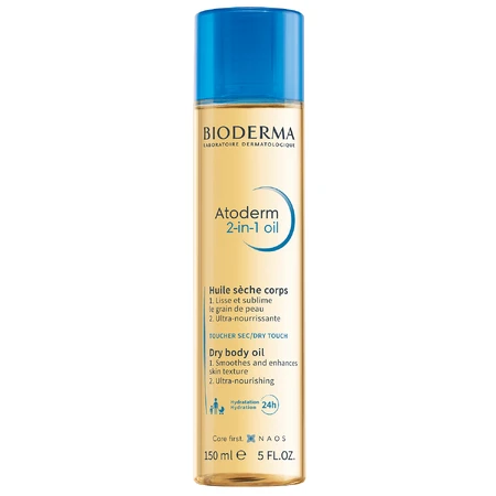 Bioderma Atoderm 2-in-1 Olie, droge lichaamsolie, 150 ml