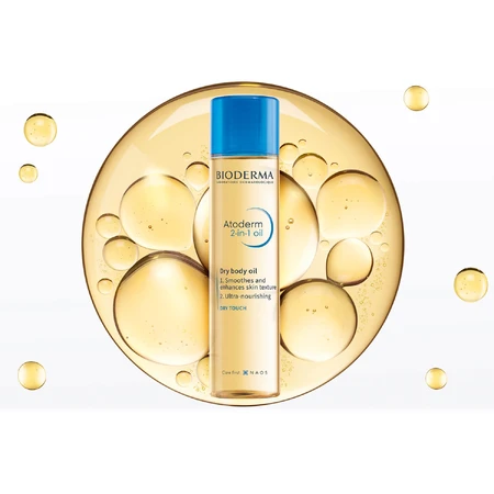 Bioderma Atoderm 2-in-1 Olie, droge lichaamsolie, 150 ml