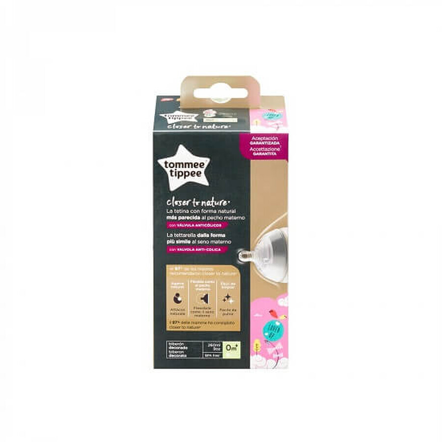 Buy Closer to Nature Bottle, Ursuleti Panda, 260 ml, Tommee Tippee Closer to Nature Bottle, Ursuleti Panda, 260 ml, Tommee Tippee