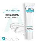 Pharmaceris Hyaluro-Sensilium crème à l'acide hyaluronique dans l'eau pour le visage et le contour des yeux, 40 ml + Hyaluro-Sensibio sérum hydratant intense, 4 ml gratuit Pharmaceris Hyaluro-Sensilium crème à l'acide hyaluronique dans l'eau pour le visage et le contour des yeux, 40 ml + Hyaluro-Sensibio sérum hydratant intense, 4 ml gratuit