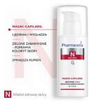 Pharmaceris N Magni-Capilaril, active anti-wrinkle face cream, SPF 10, 50 ml + vitamin C concentrate 1200 mg, fortifying and smoothing, 5 ml free of charge