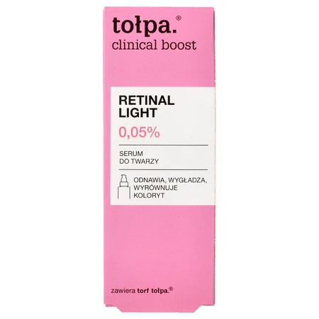 Tolpa Clinical Boost Retinal Light 0,05%, suero facial, 30 ml