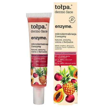 Tolpa Dermo Face Enzyme, microdermoabrasión 3 enzimas, 40 ml