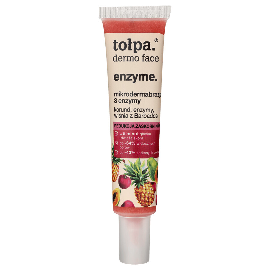 Tolpa Dermo Face Enzyme, Mikrodermabrasion 3 Enzyme, 40 ml
