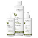 Set Sylveco Dermo Excessive Seborrhea, scalp regulating poultice 150 ml + salicylic acid shampoo 300 ml + acid scalp scrub 150 ml for 1 penny