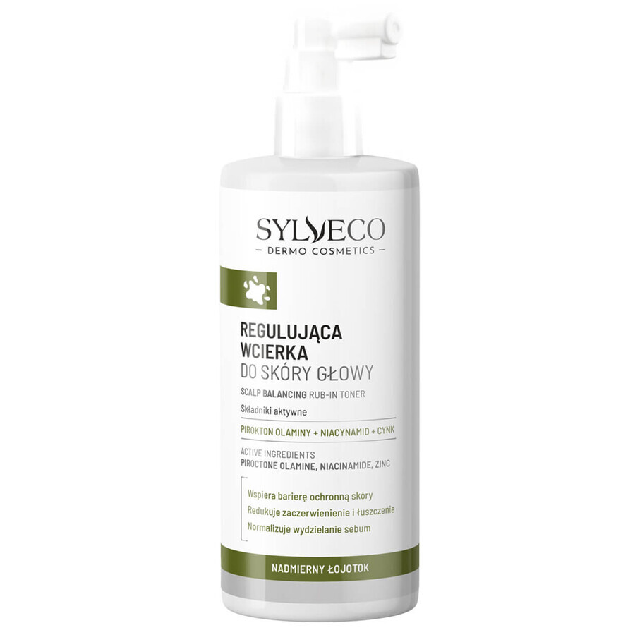 Set Sylveco Dermo Excessive Seborrhea, scalp regulating poultice 150 ml + salicylic acid shampoo 300 ml + acid scalp scrub 150 ml for 1 penny