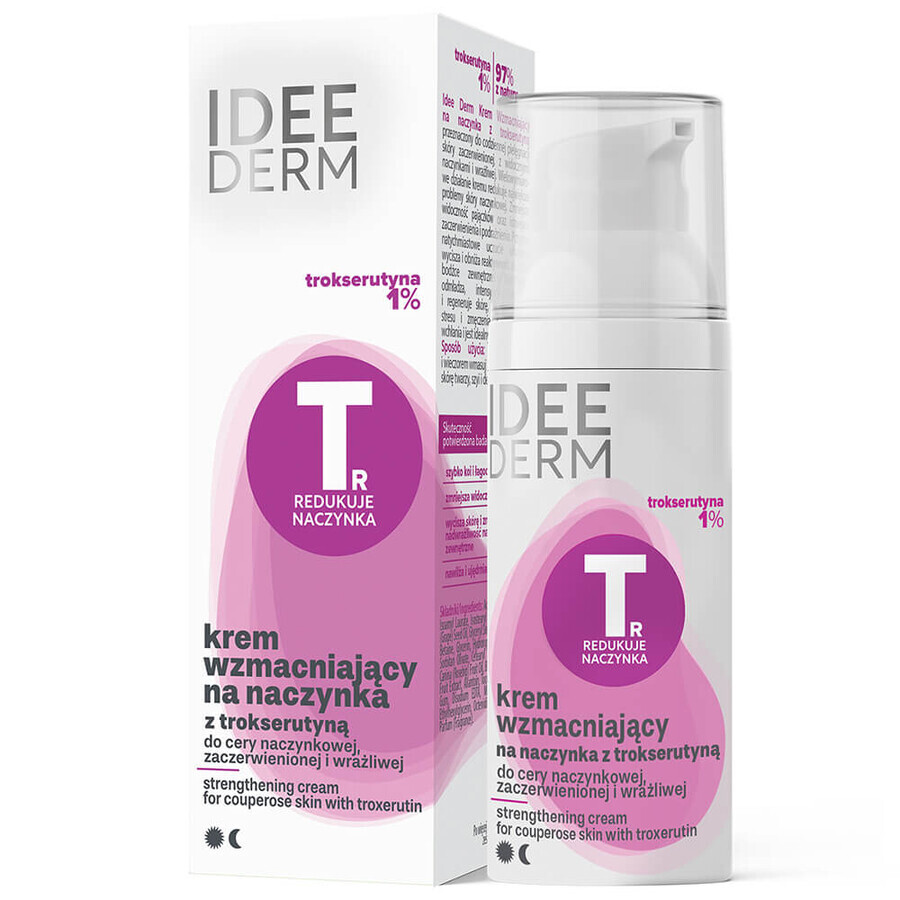 Idea Derm, gefäßstraffende Creme mit Troxerutin, 50 ml