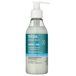 Tolpa Dermo Face Sebio BHL, Gesichtsreinigungsgel-Mikroemulsion, 195 ml