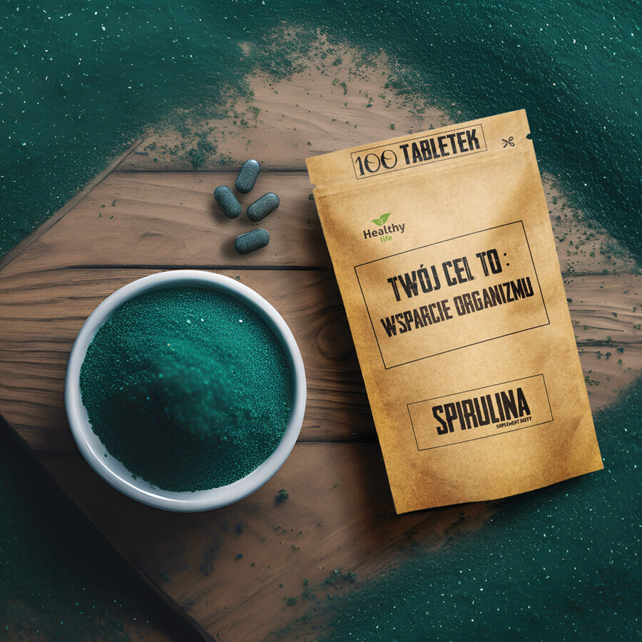 Simple Day Spirulina, 100 compresse