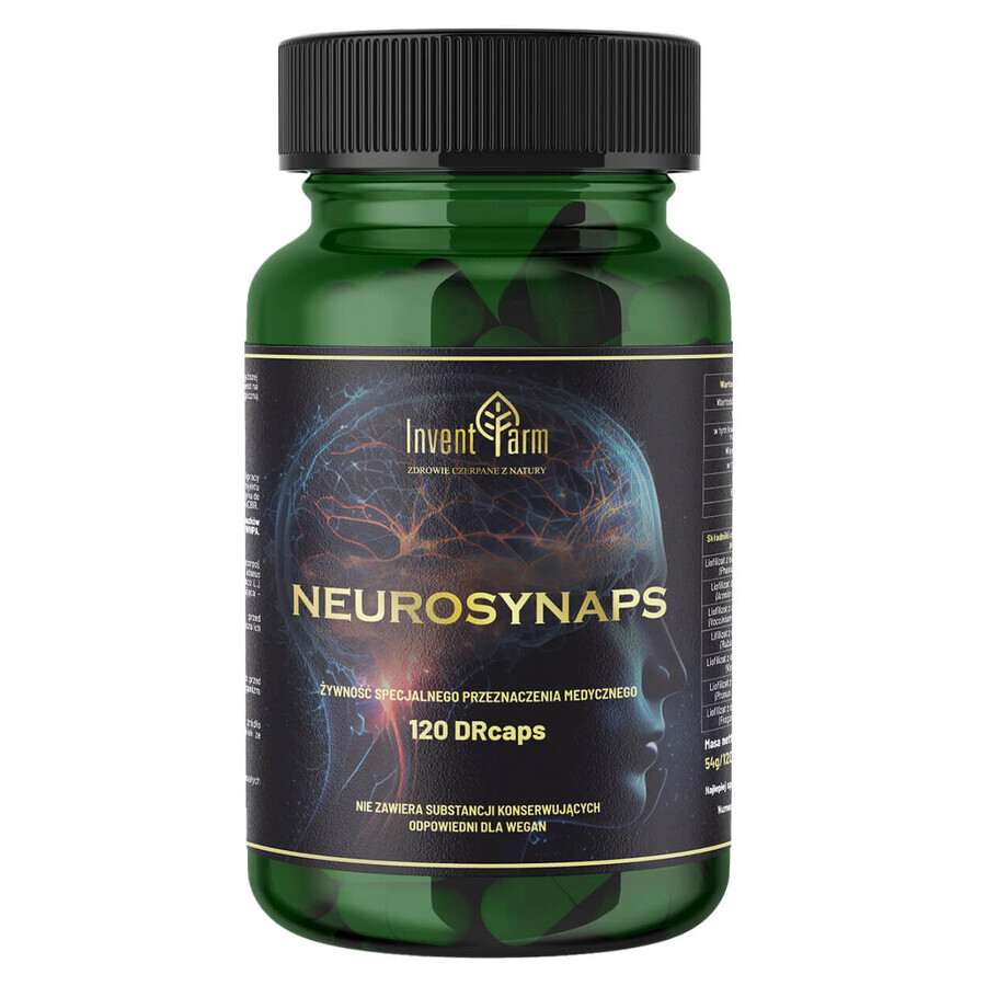 Invent Farm Neurosynaps, 120 capsule vegane