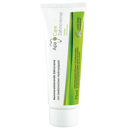 ApaCare Zahncreme remineralisierende Zahnpasta, 75 ml