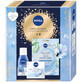Set Nivea Skin Boost, cream, 50 ml + cleanser, 125 ml + mask, 1 pc