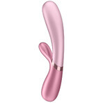 Satisfyer Hot Lover, verwarmde bunny vibrator, app-gestuurd, roze Satisfyer Hot Lover, verwarmde bunny vibrator, app-gestuurd, roze