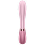 Satisfyer Hot Lover, verwarmde bunny vibrator, app-gestuurd, roze Satisfyer Hot Lover, verwarmde bunny vibrator, app-gestuurd, roze