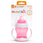 Munchkin transitional cup, pink, 118 ml