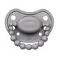 Luu Kids, sucette, positionnement, silicone, Lovely Gray, à partir de 6 mois, 1 pièce
