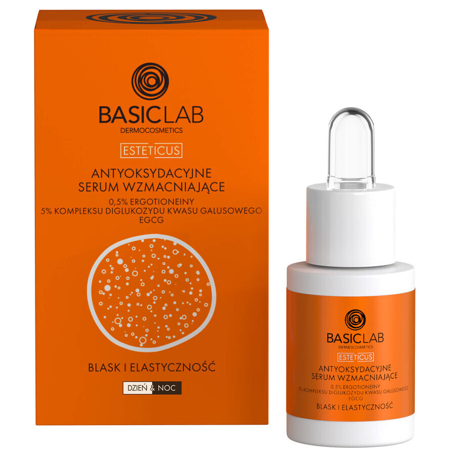 BasicLab Esteticus, antioxidant verstevigend serum, 0,5% ergothioneïne, 15 ml