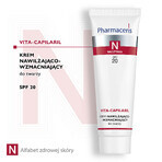 Pharmaceris N Vita-Capilaril, moisturizing and fortifying face cream, SPF 20, 50 ml + vitamin C concentrate 1200 mg, fortifying and smoothing, 5 ml free of charge