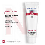 Pharmaceris N Vita-Capilaril, crème hydratante et fortifiante pour le visage, SPF 20, 50 ml + concentré de vitamine C 1200 mg, fortifiant et lissant, 5 ml gratuit Pharmaceris N Vita-Capilaril, crème hydratante et fortifiante pour le visage, SPF 20, 50 ml + concentré de vitamine C 1200 mg, fortifiant et lissant, 5 ml gratuit
