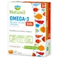 Naturell Omega-3 Kids, gelatina para niños mayores de 3 años, sabor limón-naranja, 27 unidades