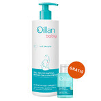 Oillan Baby, gel de baño, cuerpo y cabello 3 en 1, desde el primer día, 400 ml + gel de lavado de aceite, desde el primer día, 50 ml gratis Oillan Baby, gel de baño, cuerpo y cabello 3 en 1, desde el primer día, 400 ml + gel de lavado de aceite, desde el primer día, 50 ml gratis