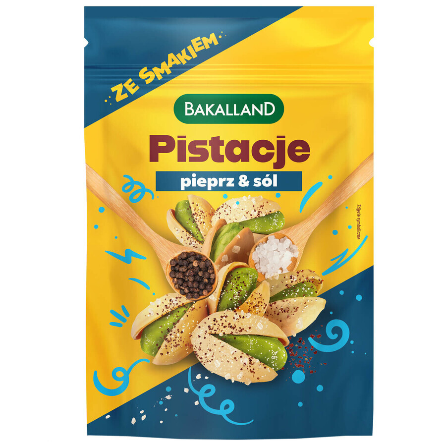 Pistaches Bakalland, sel et poivre, 70 g
