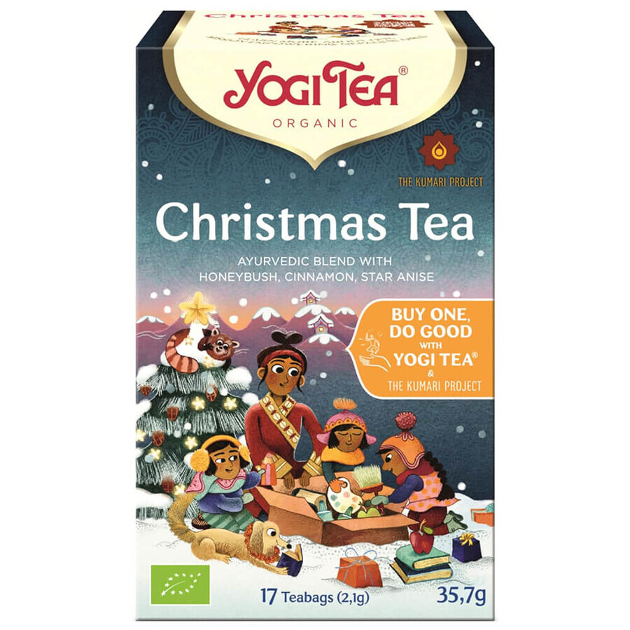 Yogi Tea, Christmas Tea, 2.1 g x 17 sachets