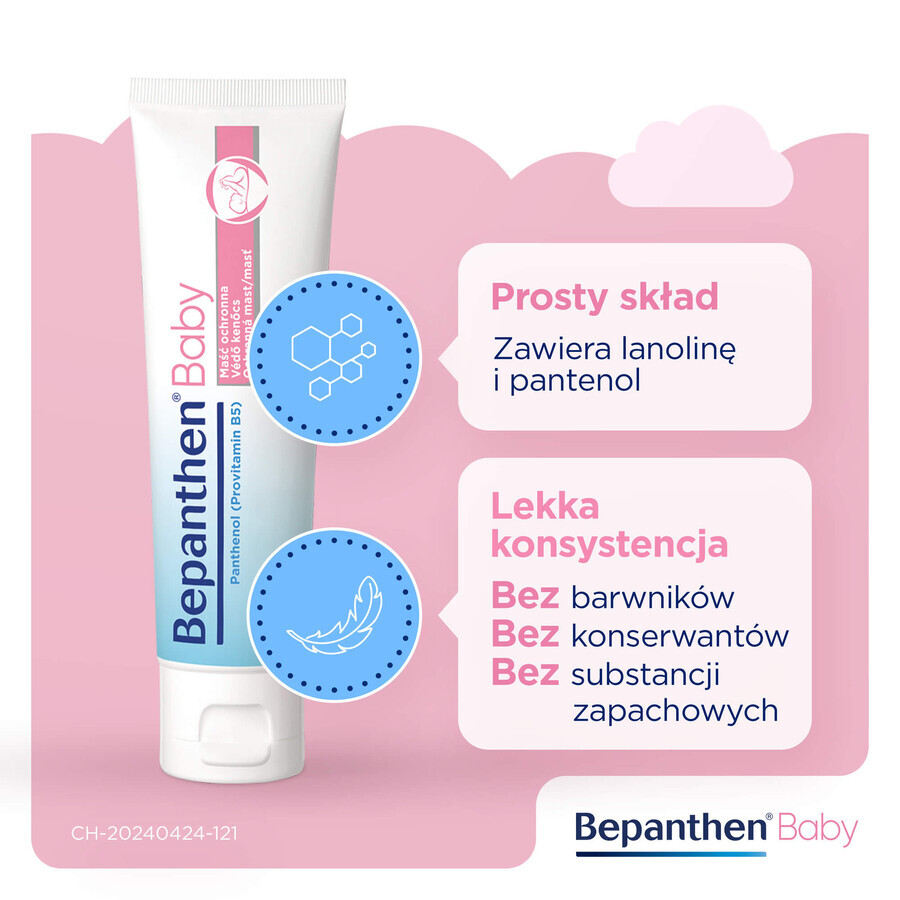 Bepanthen Baby Set, Baby Ausschlagssalbe, 3 x 100 g + 100 g gratis