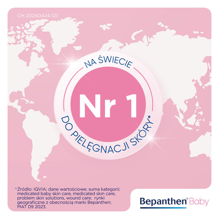 Bepanthen Baby Set, Baby Ausschlagssalbe, 3 x 100 g + 100 g gratis