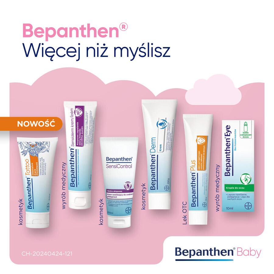 Bepanthen Baby Set, Baby Ausschlagssalbe, 3 x 100 g + 100 g gratis