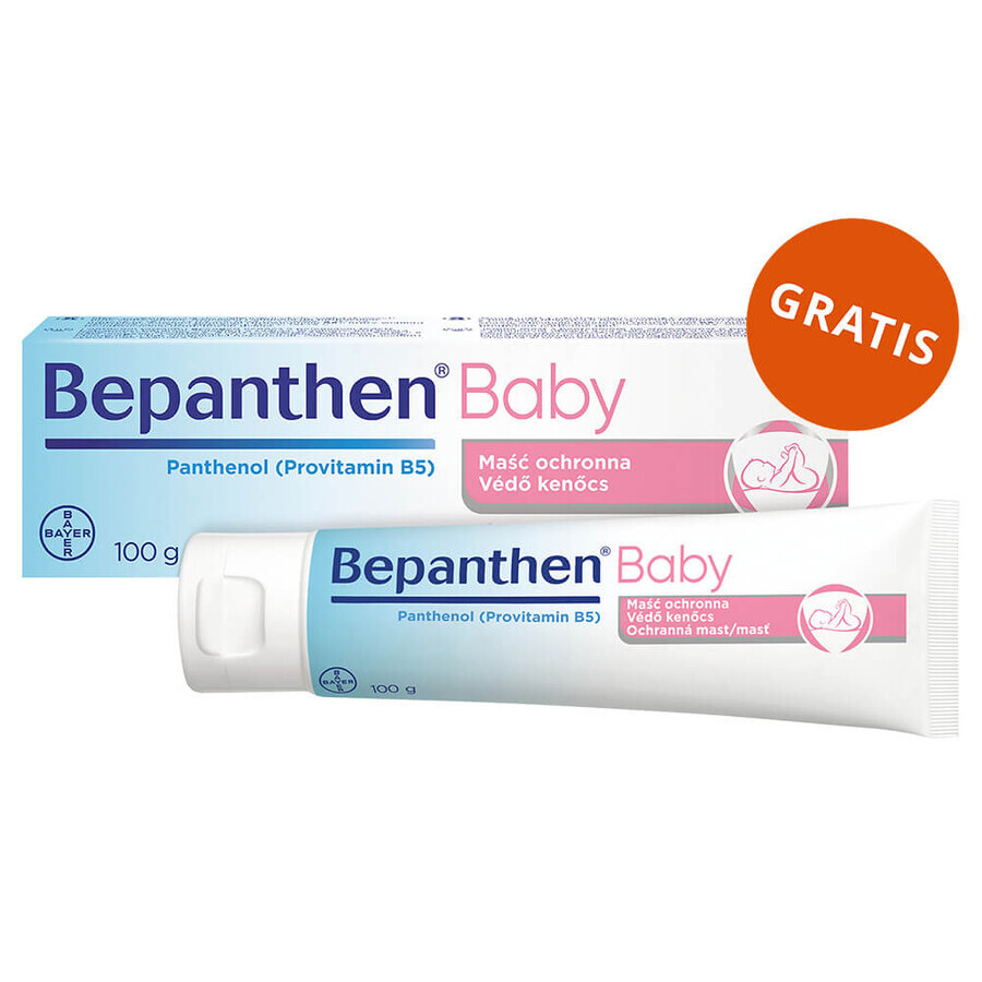 Bepanthen Baby Set, Baby Ausschlagssalbe, 3 x 100 g + 100 g gratis
