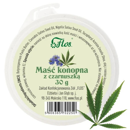 Flos Hanf-Salbe mit Kümmel, 30 g