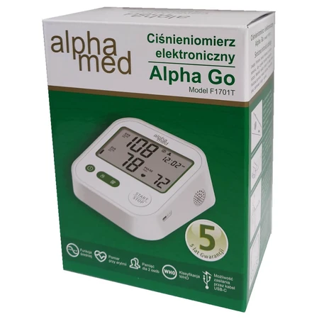 Alphamed Alpha Go F1701T, tensiomètre électronique