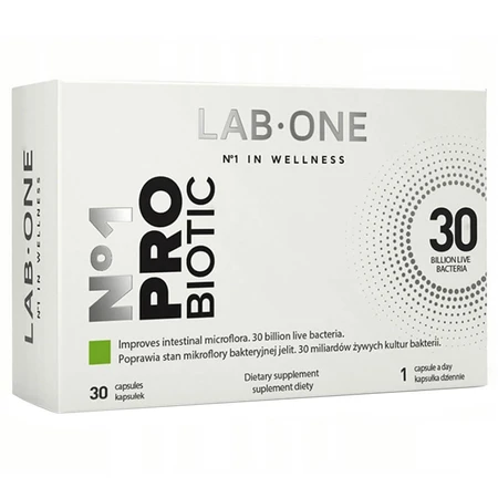 Lab One No 1 ProBiotic, 30 cápsulas