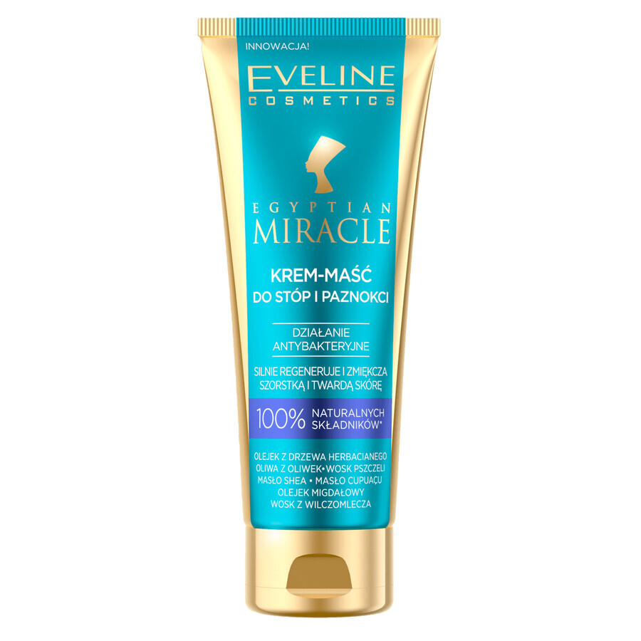 Shop Eveline Cosmetics Egyptian Miracle, Salben-Creme für Füße und Nägel, 50 ml Eveline Cosmetics Egyptian Miracle, Salben-Creme für Füße und Nägel, 50 ml