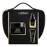 Lierac Premium set, anti-aging cream, 50 ml + serum, 13 ml + eye cream, 5 ml + cosmetic gift bag